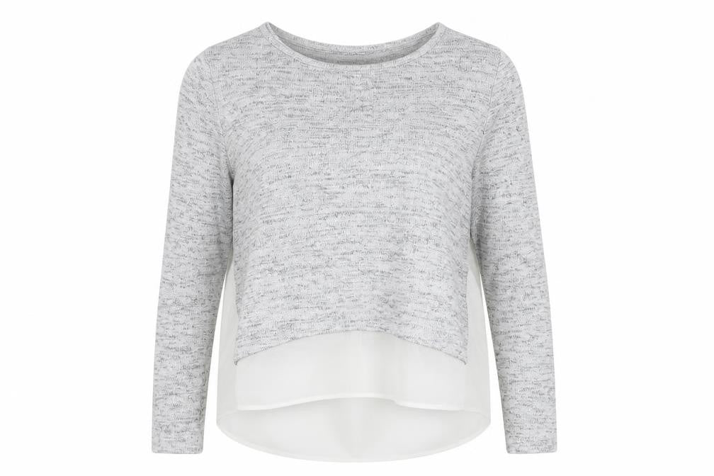 New Look Womens Silver   Pullover Jumper Size 10