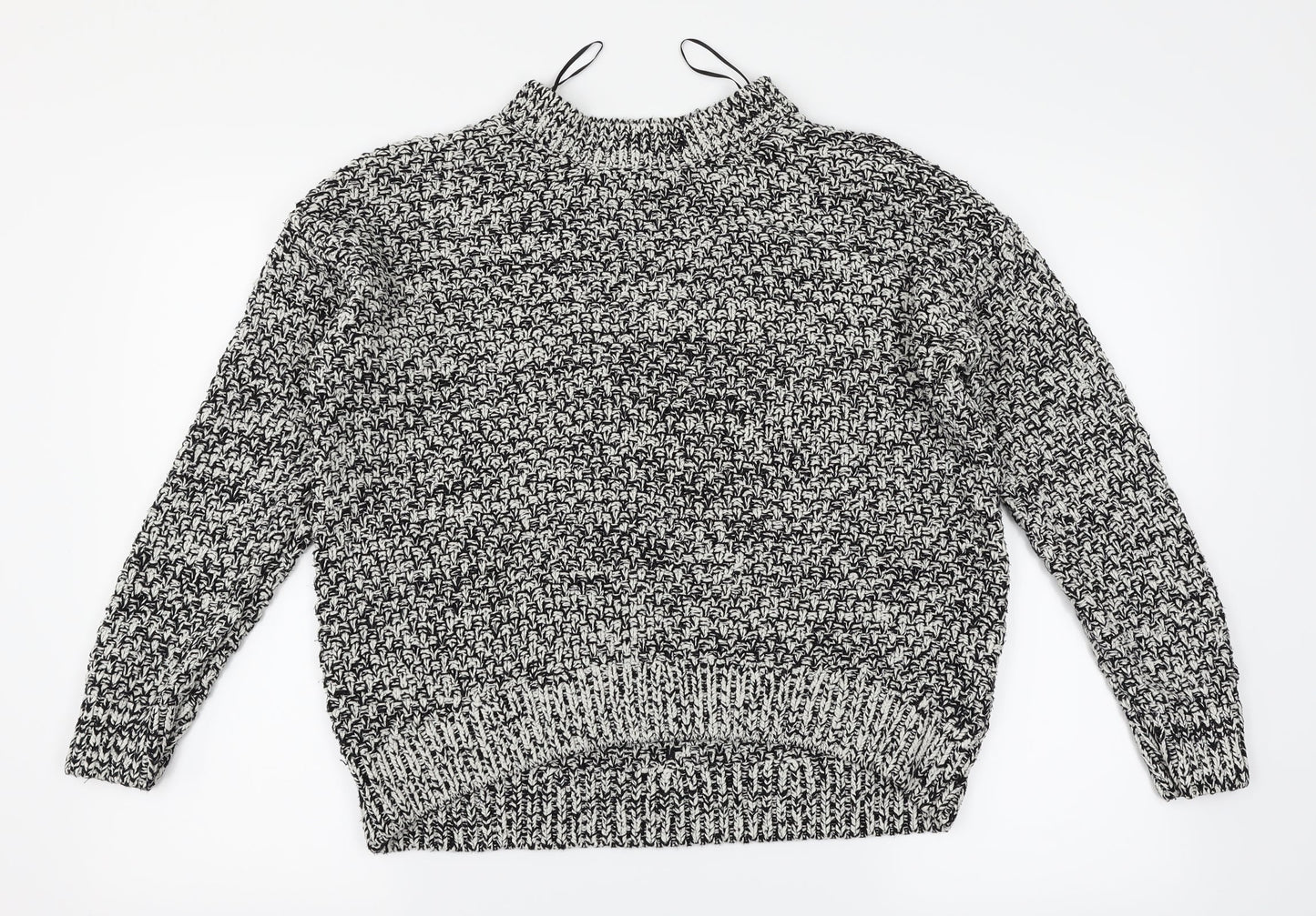 H&M Womens Black   Pullover Jumper Size S