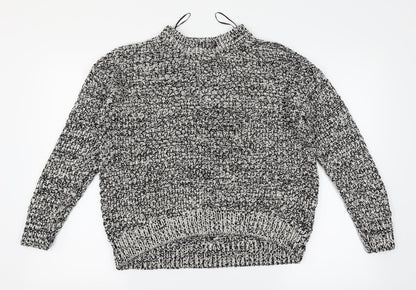 H&M Womens Black   Pullover Jumper Size S