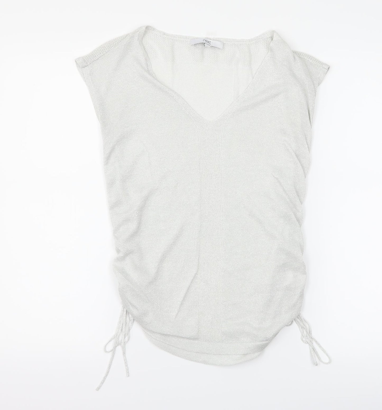 NEXT Womens Silver   Basic T-Shirt Size 6