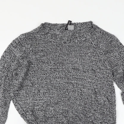 H&M Womens Black   Pullover Jumper Size XS