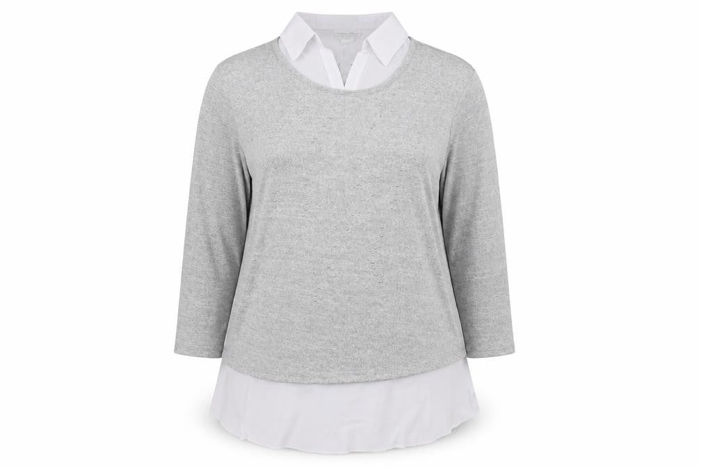 Gabriella Vicenza Womens Grey   Pullover Jumper Size 16