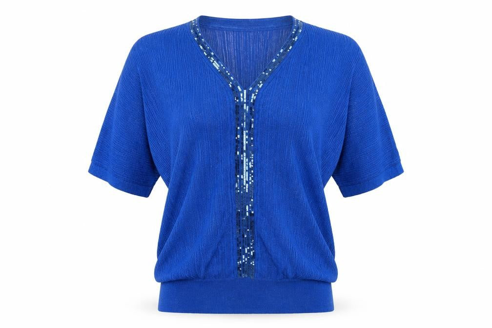 Planet Womens Blue   Pullover Jumper Size M