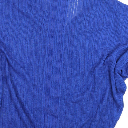 Planet Womens Blue   Pullover Jumper Size M