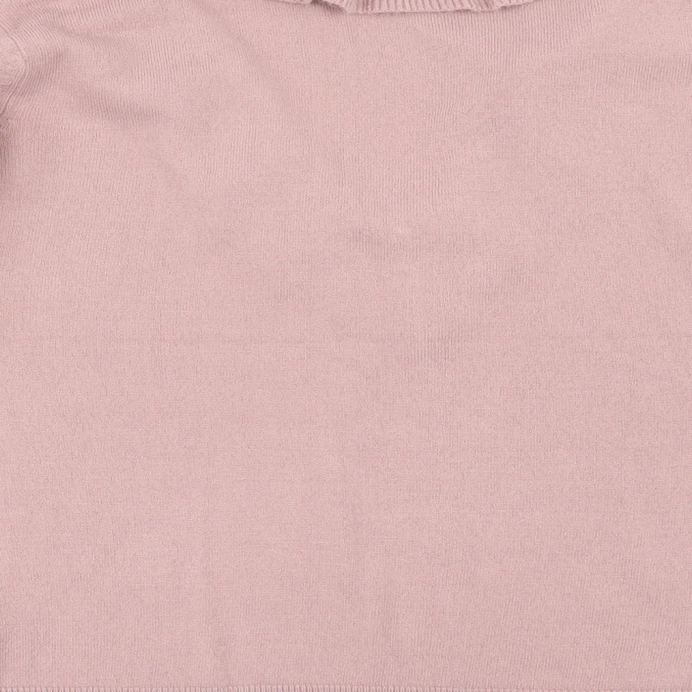 M&Co Womens Pink   Pullover Jumper Size M