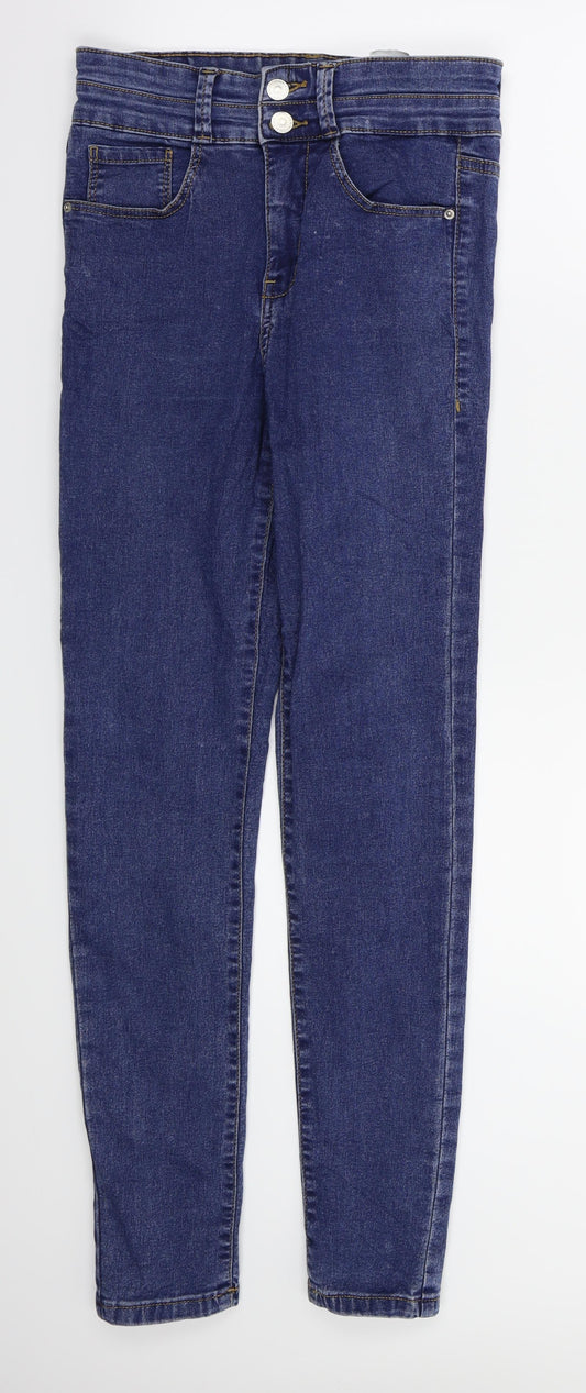 sinsay Womens Blue   Skinny Jeans Size 10 L29 in