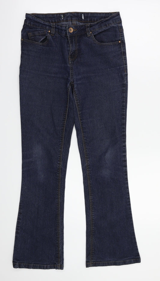 Preworn Womens Blue   Straight Jeans Size 28 in L27 in