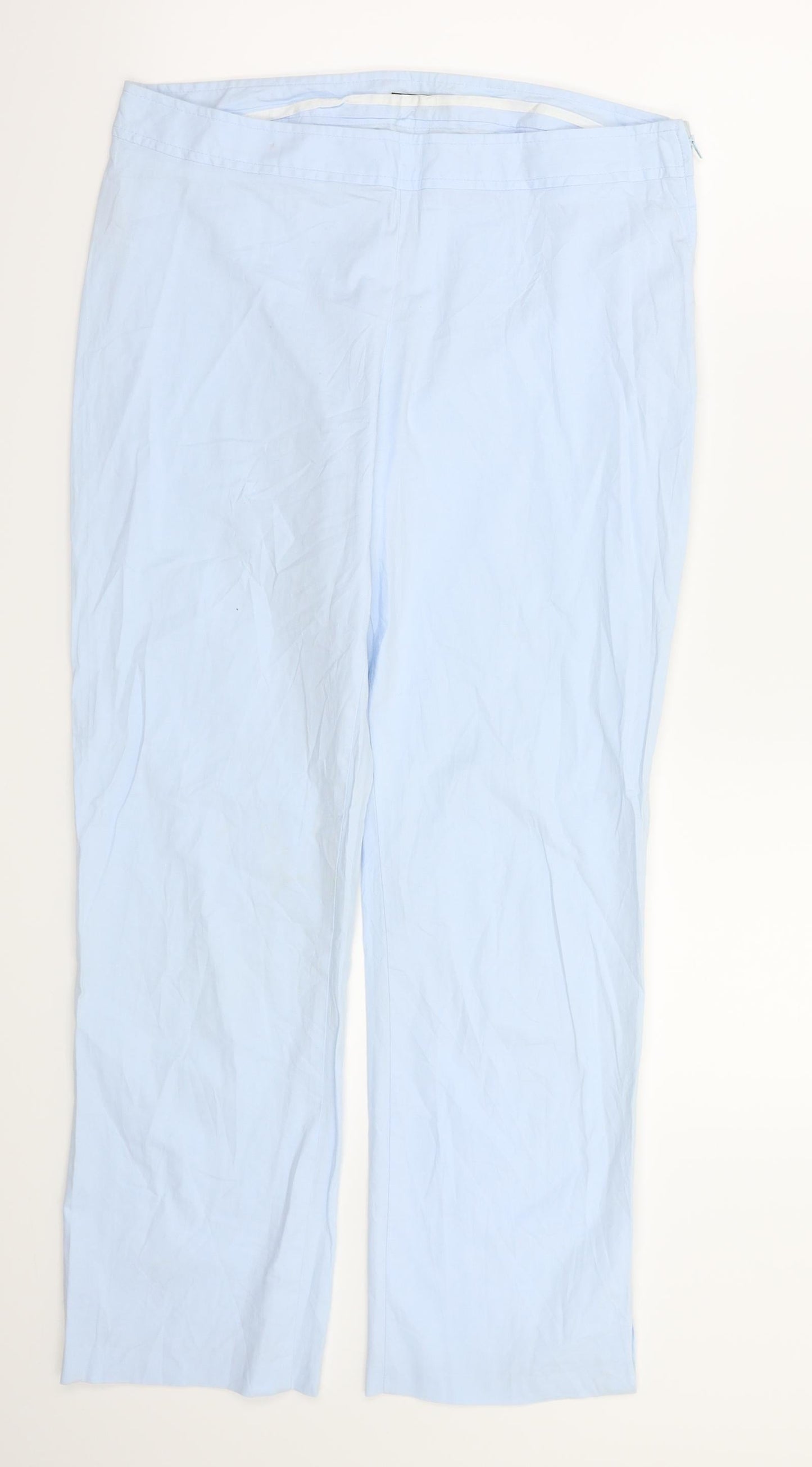 Sisley Womens Blue   Trousers  Size 32 in L26 in