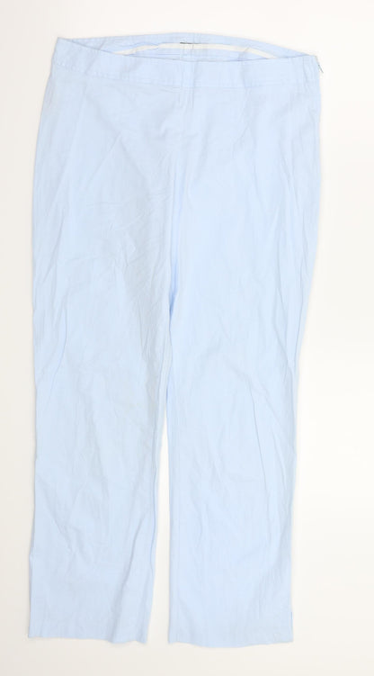 Sisley Womens Blue   Trousers  Size 32 in L26 in