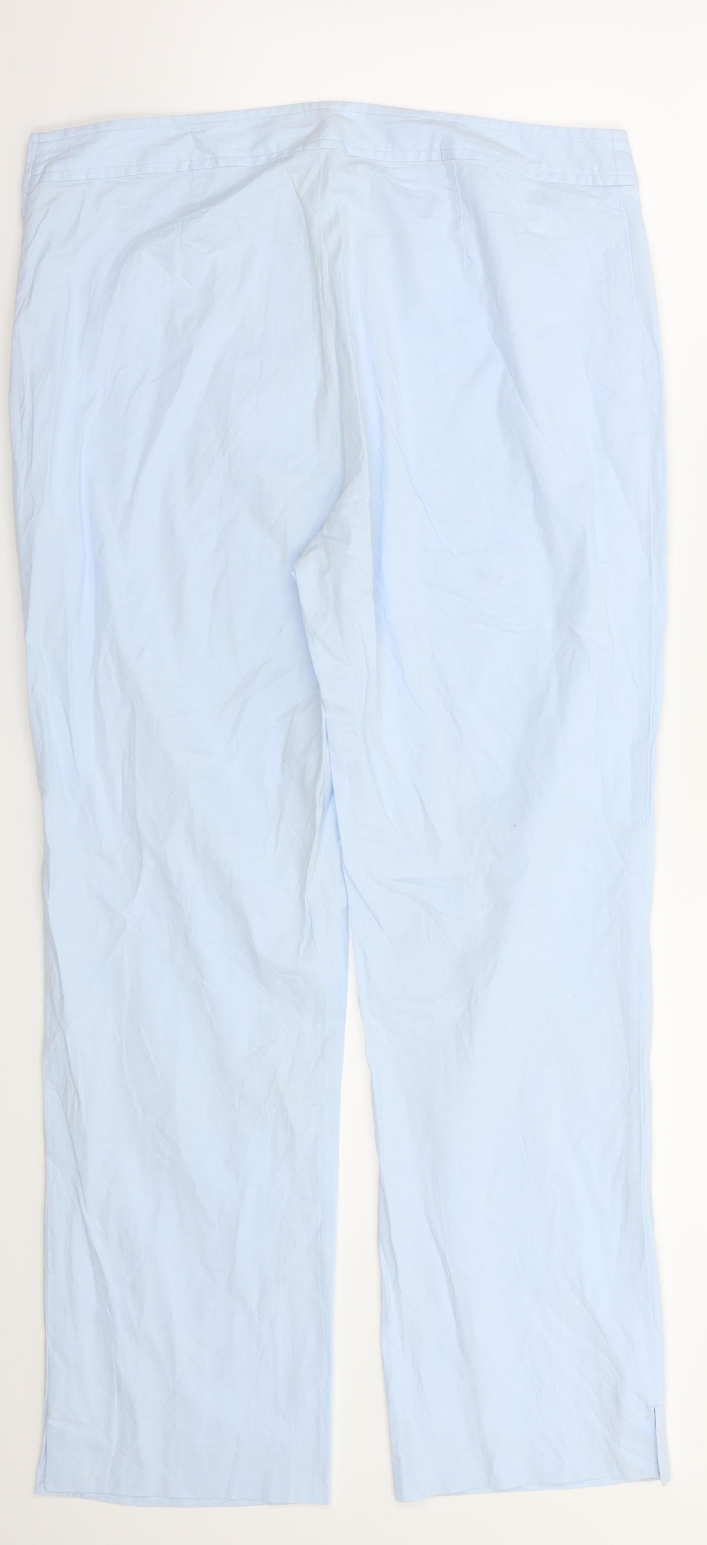 Sisley Womens Blue   Trousers  Size 32 in L26 in