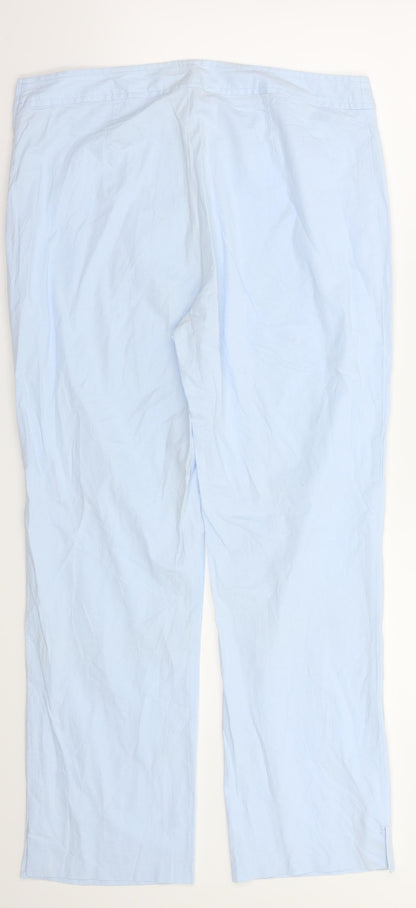 Sisley Womens Blue   Trousers  Size 32 in L26 in