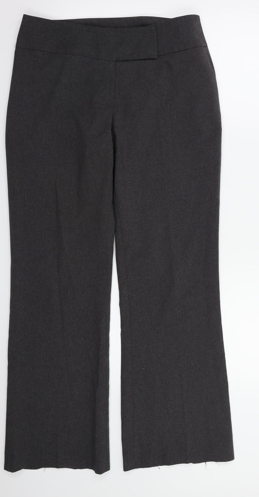Dorothy perking's  Womens Grey   Trousers  Size 10 L29 in