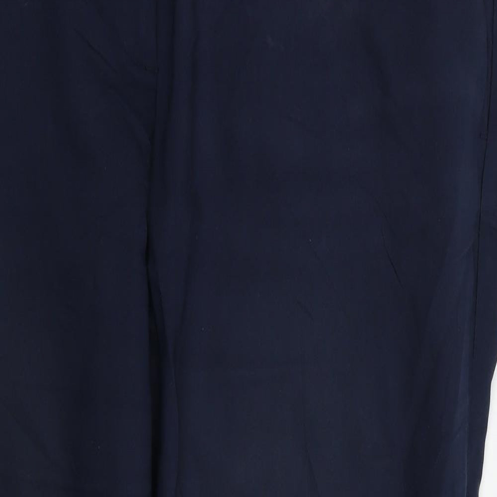 H&M Womens Blue   Trousers  Size 12 L26 in
