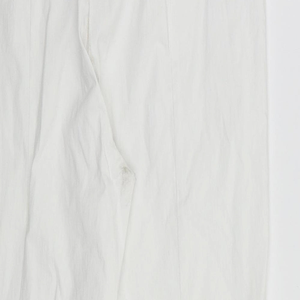 pomondora Womens White   Trousers  Size 30 L21 in