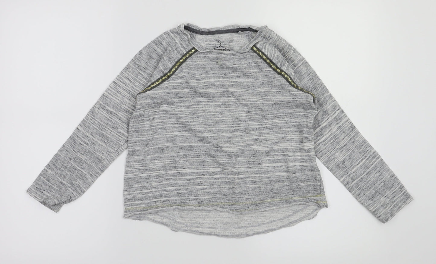NEXT Girls Grey   Pullover Hoodie Size 7 Years