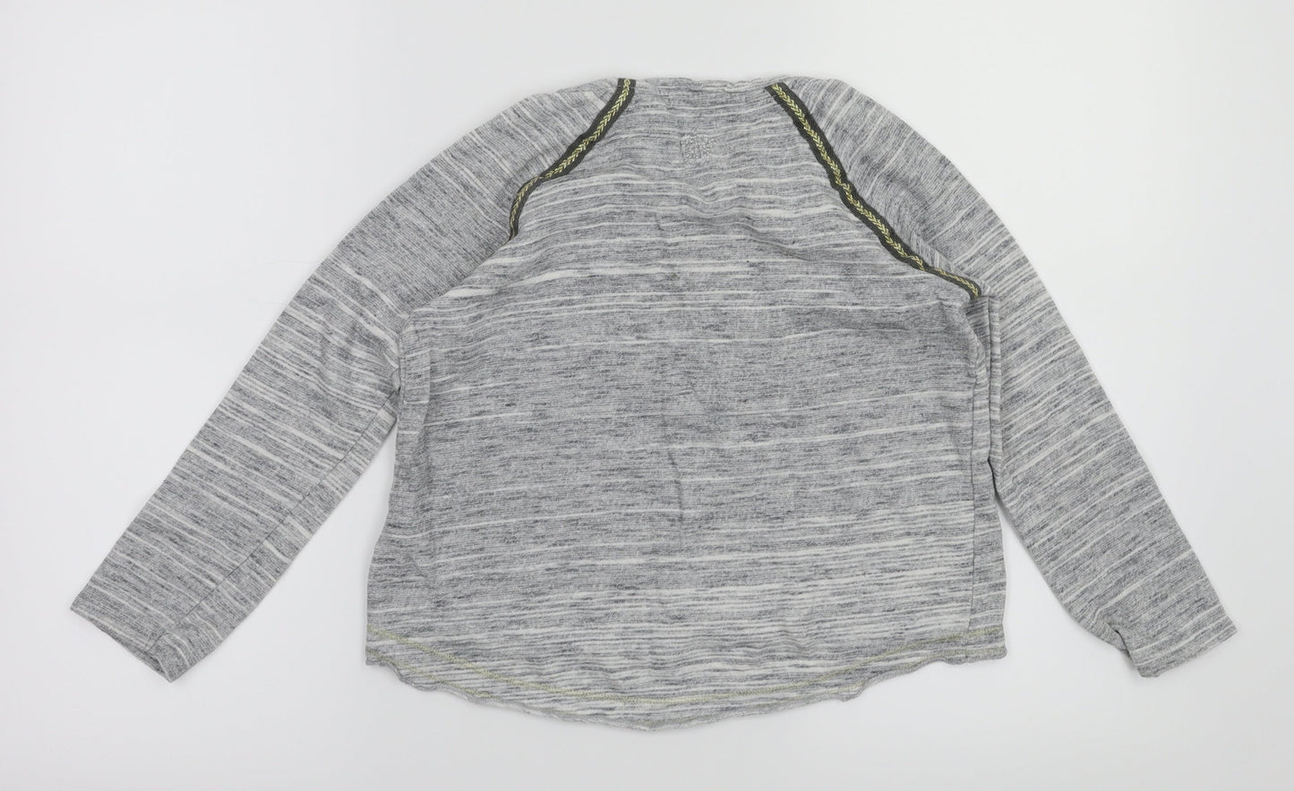 NEXT Girls Grey   Pullover Hoodie Size 7 Years
