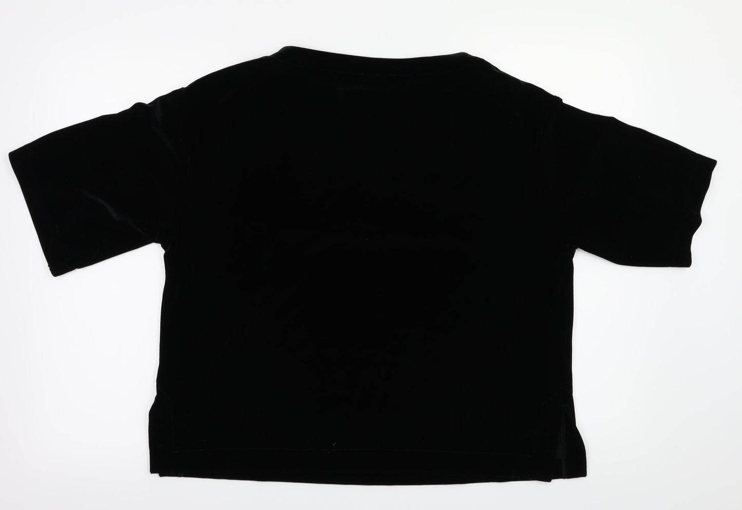 Preworn Womens Black   Basic T-Shirt Size S
