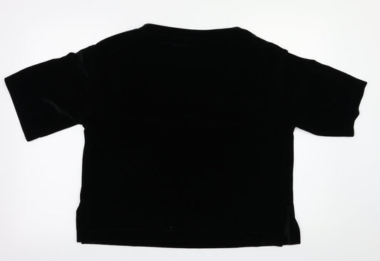 Preworn Womens Black   Basic T-Shirt Size S
