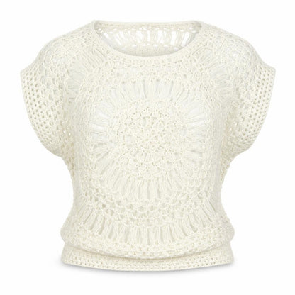 Select Womens White   Pullover Jumper Size M