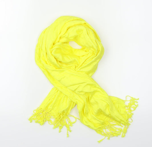 Preworn Womens Yellow    Scarf