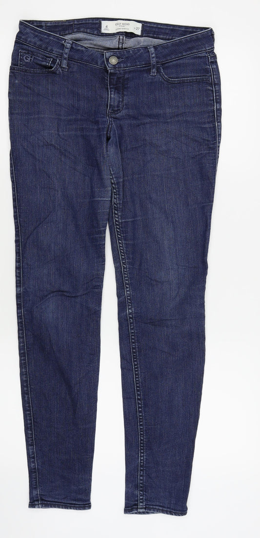 Gilly Hicks Womens Blue   Trousers  Size 27 in L25 in