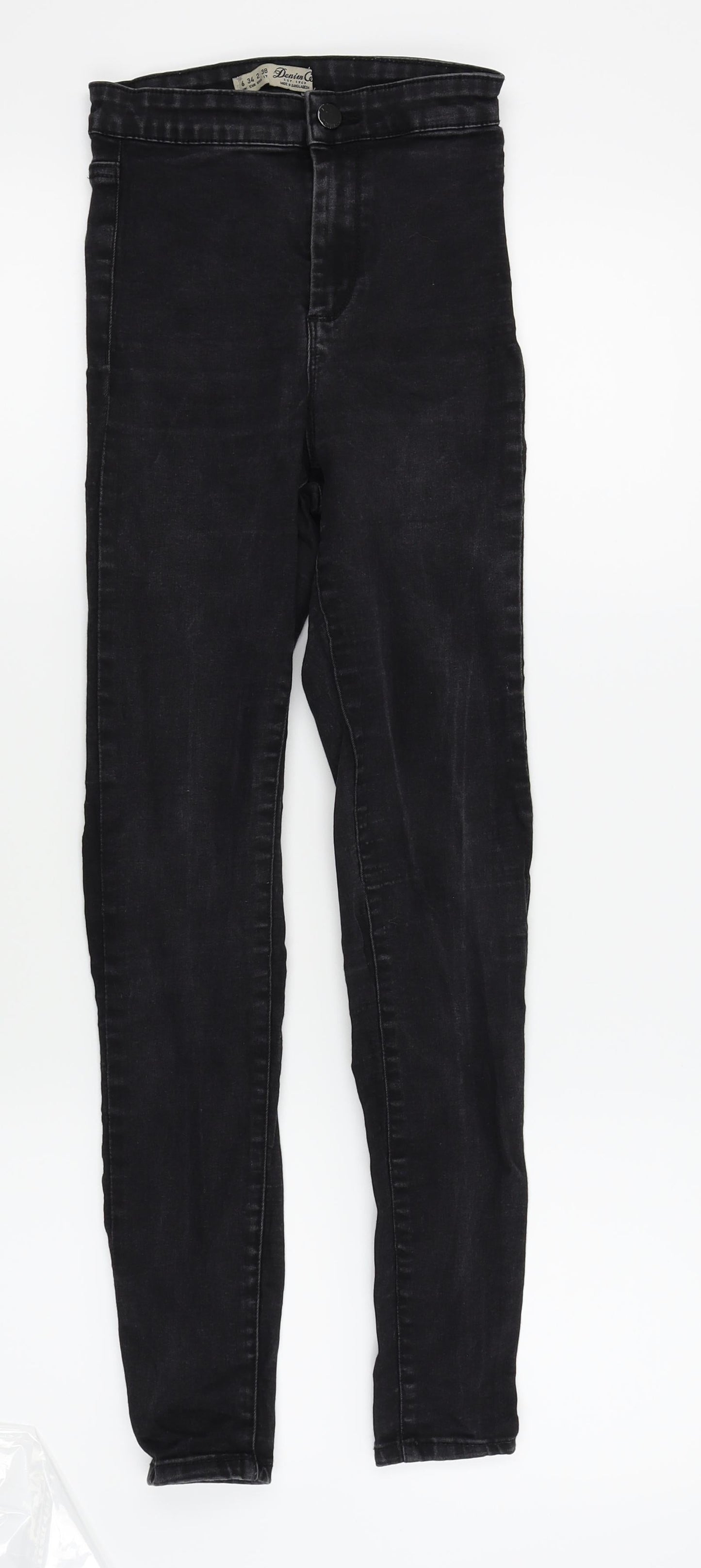 denim and co Womens Black   Skinny Jeans Size 6 L25 in