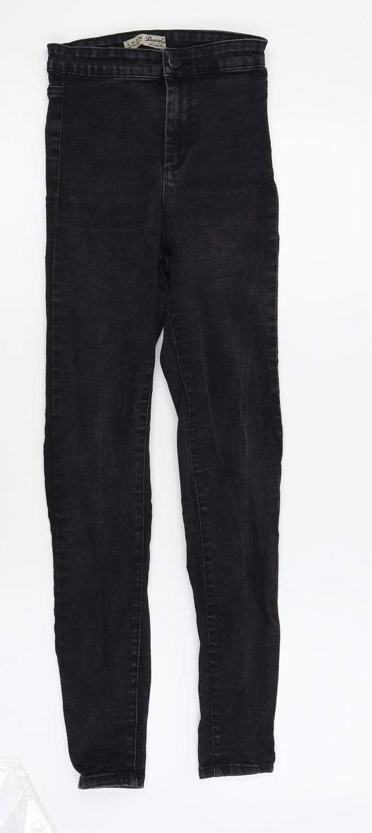 denim and co Womens Black   Skinny Jeans Size 6 L25 in