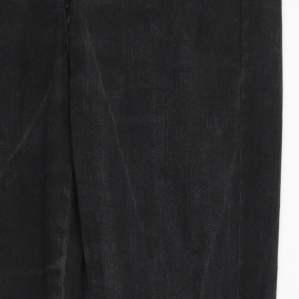 DENIM AND CO Womens Black   Skinny Jeans Size 12 L26 in