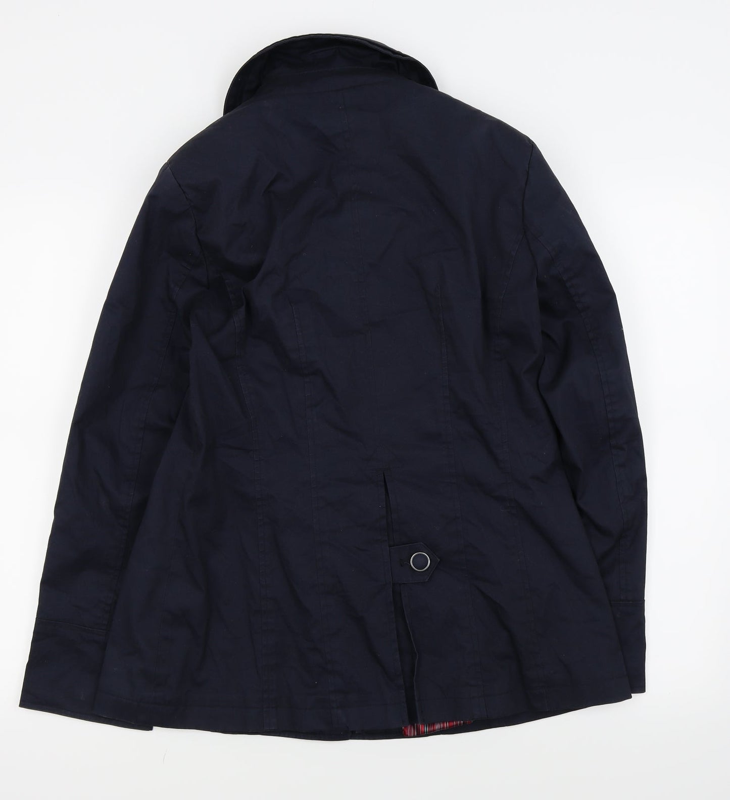 Per Una Womens Blue   Rain Coat Coat Size 12