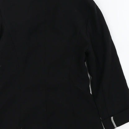 New Look Womens Black   Jacket Blazer Size 6