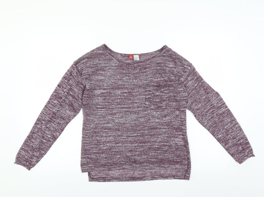 Divided by H&M Womens Purple   Pullover Jumper Size XS