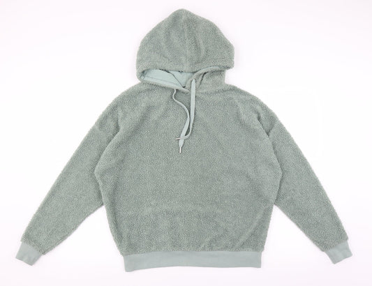 New Look Womens Green   Pullover Hoodie Size 8
