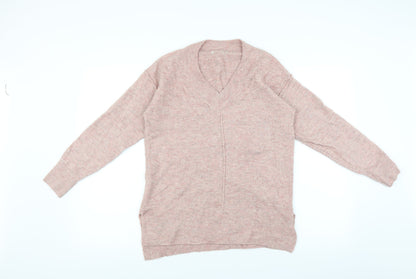 Preloved Sainsburys Womens Pink   Pullover Jumper Size 10 - Front