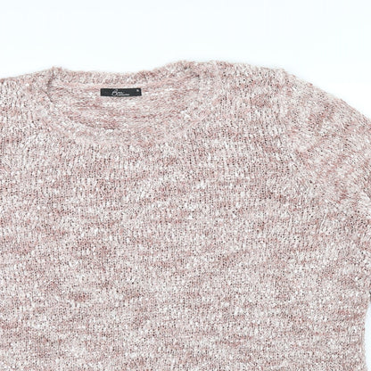 Preloved Bm collection Womens Pink   Henley Jumper Size XL  - sequin - Detail