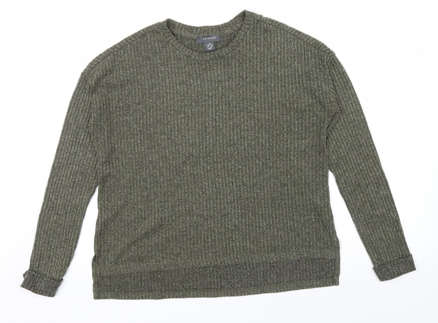 Primark Womens Gold Striped  Pullover Jumper Size XS
