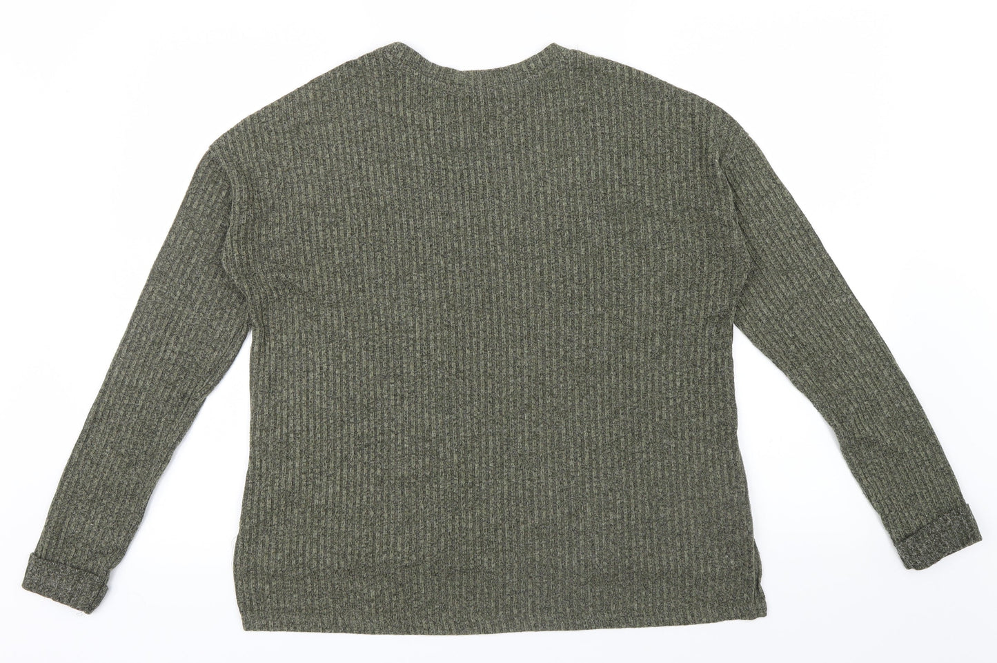 Primark Womens Gold Striped  Pullover Jumper Size XS