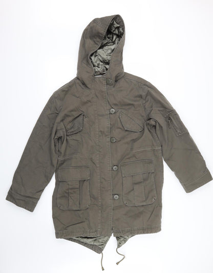 Next Womens Brown   Jacket Coat Size 10
