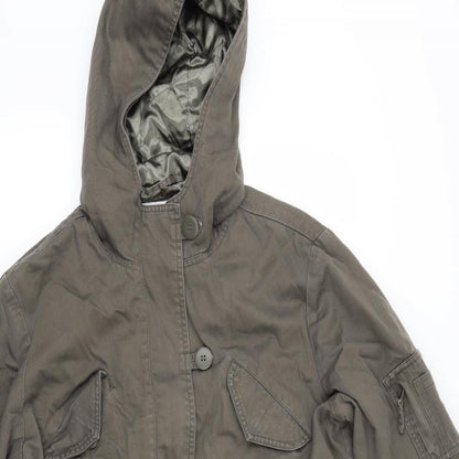 Next Womens Brown   Jacket Coat Size 10