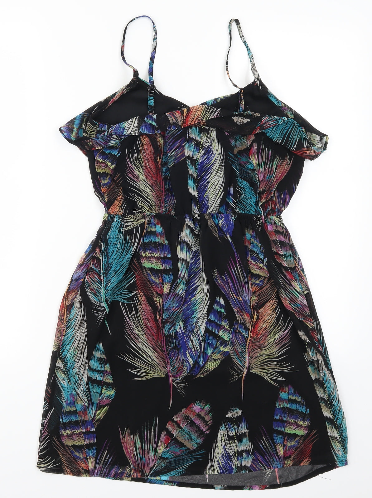Dynamite Womens Multicoloured   Mini  Size XS  - Feather Print