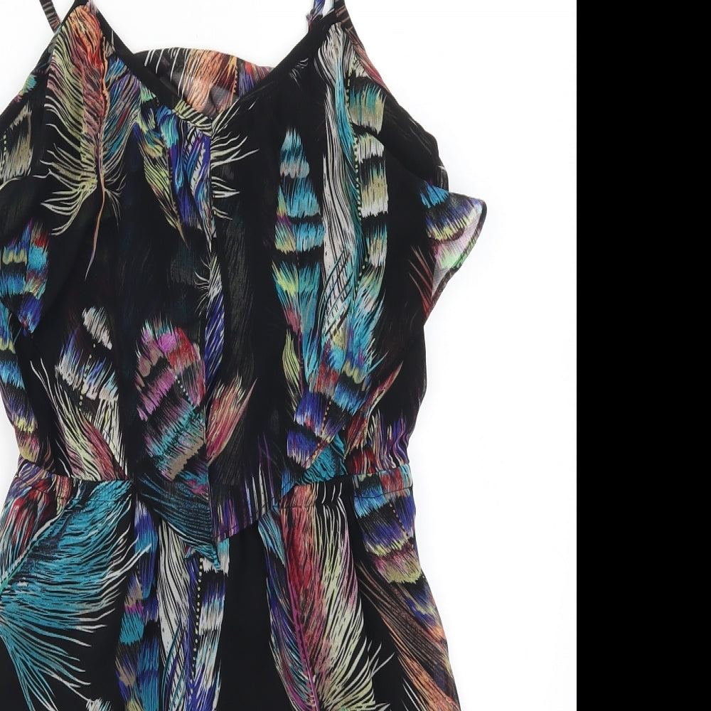 Dynamite Womens Multicoloured   Mini  Size XS  - Feather Print