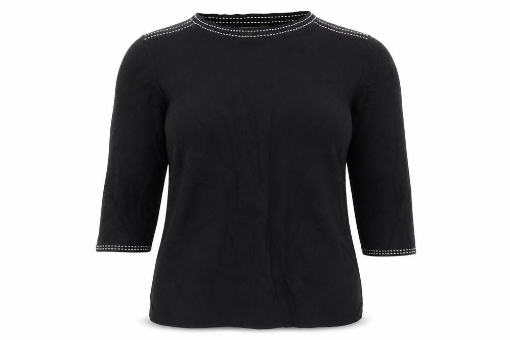 Bonmarché Womens Black Pullover Jumper Size M