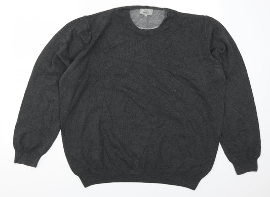 Marks and Spencer Womens Grey   Pullover Jumper Size XL