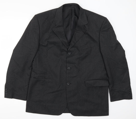 Burton Mens Grey   Jacket Suit Jacket Size 44