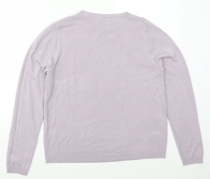 Plum Tree Womens Purple   Pullover Jumper Size L