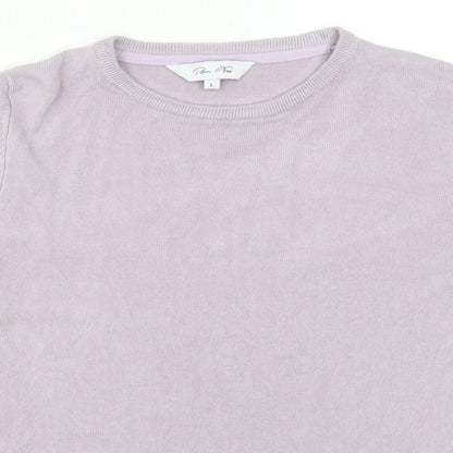 Plum Tree Womens Purple   Pullover Jumper Size L