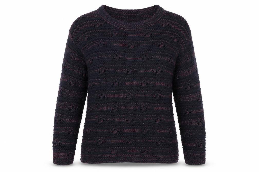 Marks & Spencer Womens Blue   Pullover Jumper Size 10  - Purple
