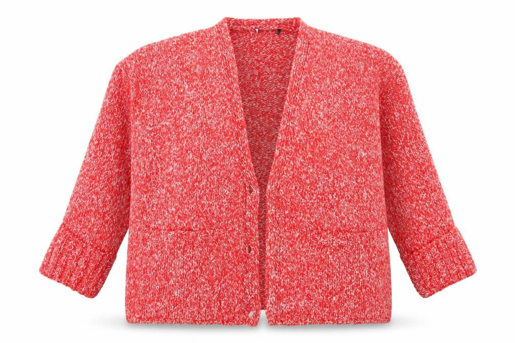 Marks & Spencer Womens Red   Cardigan Jumper Size XL