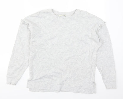 Preloved George Womens Grey   Pullover Sweatshirt Size 8 - Front
