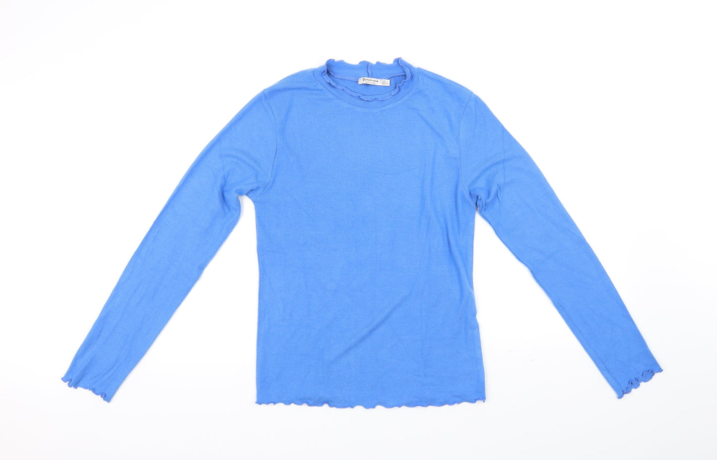 Stradavarius Womens Blue   Pullover Jumper Size L