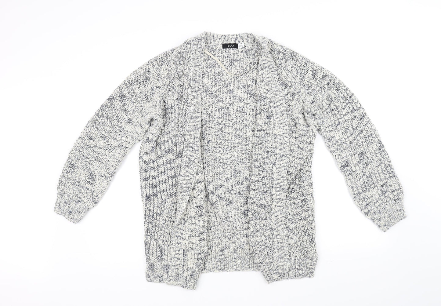BDG Womens White   Cardigan Jumper Size M